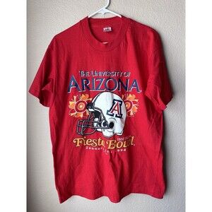 Vintage 1994 U Of A Wildcats Fiesta Bowl Red Sportswear T-Shirt Men’s Size Large